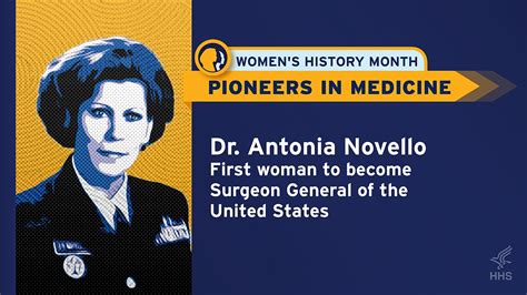 In 1990, Dr. Antonia Novello broke ground by becoming the first woman – and first Hispanic ...