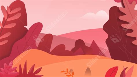 Forest Creative Watercolor Powerpoint Background For Free Download ...