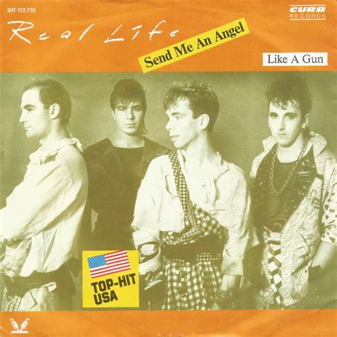 Real Life - Send Me An Angel (Vinyl, 7", 45 RPM, Single) | Discogs