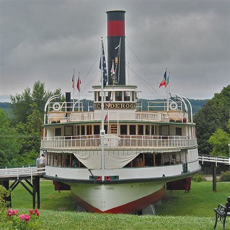 Ticonderoga (1906) – National Historic Landmark | Side-paddl… | Flickr