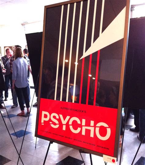 Psycho Movie Poster Redesign—Bigger Picture Show, 2011 :: Behance