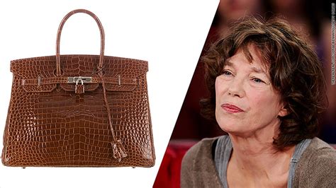 Jane Birkin wants her name off Hermes crocodile bag