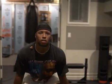 Saquon Barkley: The non-stop workout grind is on full display — Attack ...