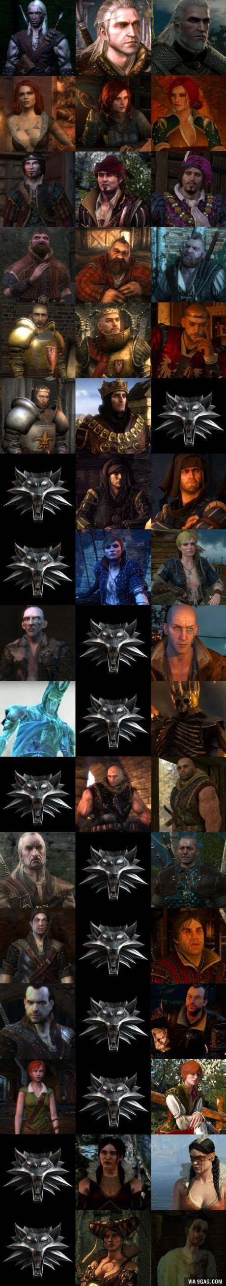 How characters from Witcher changed - Gaming | The witcher game, The ...