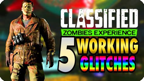 BO4 Zombie Glitches: 5 Working Classified Glitches "After-Patch 1.11" - Black Ops 4 Zombie ...