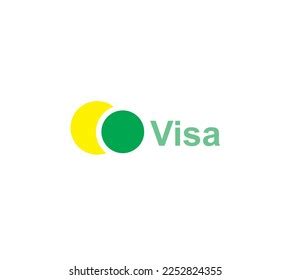 Visa Logo Features Blue White Circle Stock Illustration 2252824355 ...