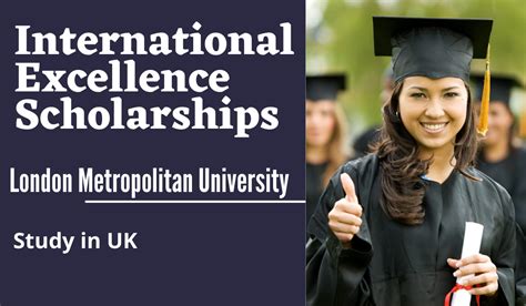 International Excellence Scholarships at London Metropolitan University, UK