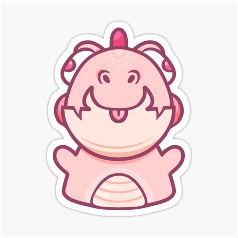 "Pink Dinosaur" Sticker for Sale by onlydreaming | Redbubble