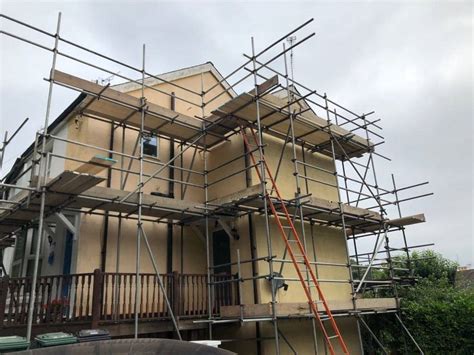 Painters Scaffold | Scaffolding Erected for Painting Properties