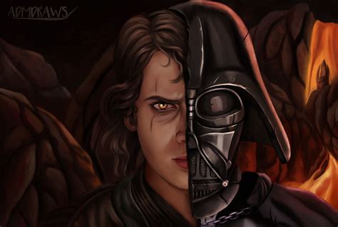 Anakin Skywalker (Darth Vader) by admdraws on DeviantArt