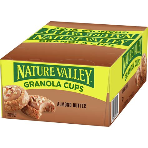 Nature Valley™ Granola Cups Snack Almond Butter (12 ct) 1.24 oz | General Mills Foodservice