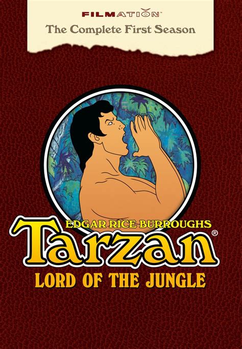 Filmation Tarzan Lord of the Jungle Season 1 DVD Cover | Tarzan, Filmation, Tarzan movie