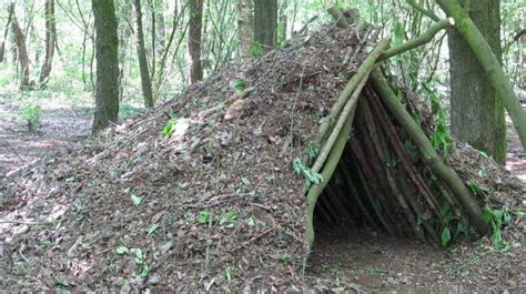 Debris Hut Survival Shelter | How To Build Survival Shelters In The Wild