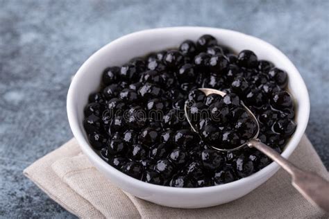 Tapioca Pearls for Bubble Tea Stock Image - Image of dinner, ingredient: 173910979