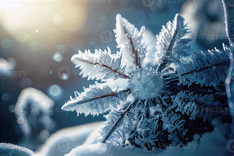 Winter background of snow and frost 14944400 Stock Photo at Vecteezy