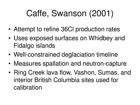 Cosmogenic Isotope Dating Overview - ppt download