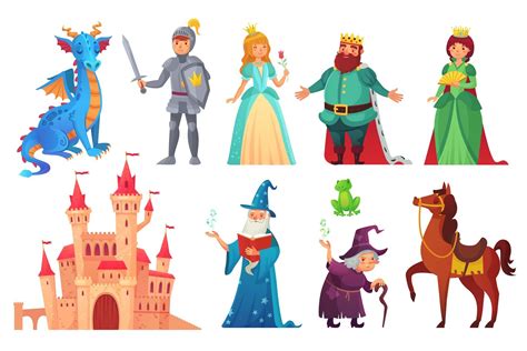 Fairy Tales Characters Graphic by tartila.stock · Creative Fabrica