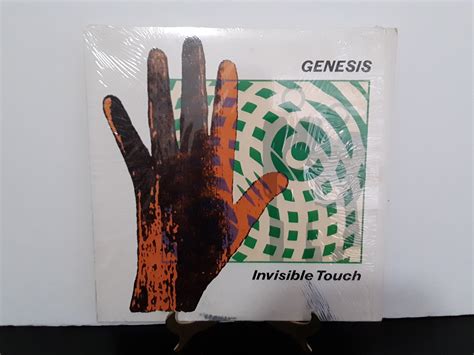 Genesis - Invisible Touch - Embossed Cover - Circa 1986