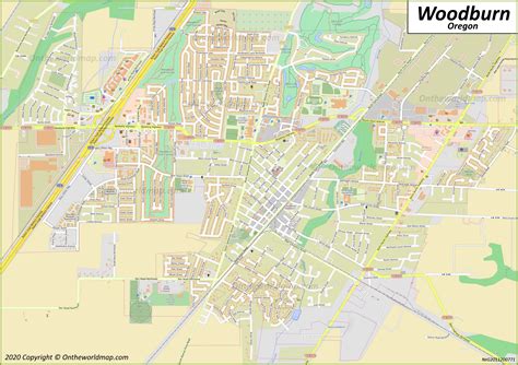 Woodburn Map | Oregon, U.S. | Discover Woodburn with Detailed Maps