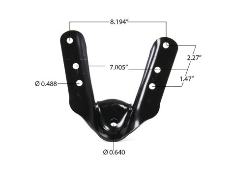 M991 | Ford Leaf Spring Hanger | Front of Rear