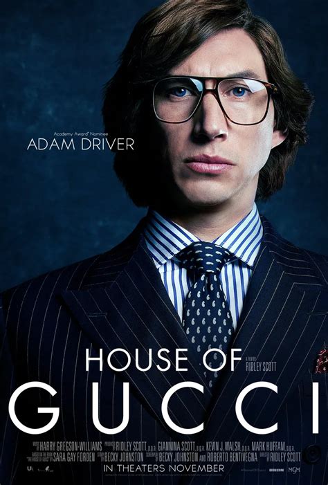 The Highly Anticipated House Of Gucci Posters Unveiled - Grazia USA