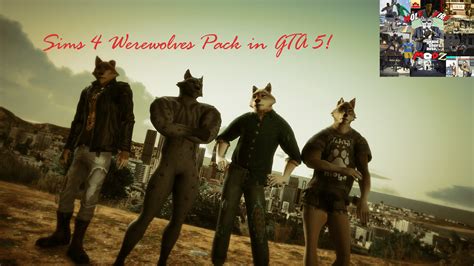 Sims 4 Werewolves Pack [Add-On Ped] - GTA5-Mods.com