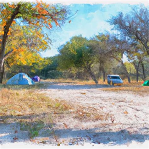 Meridian State Park Camping Area | Texas Camping Destinations