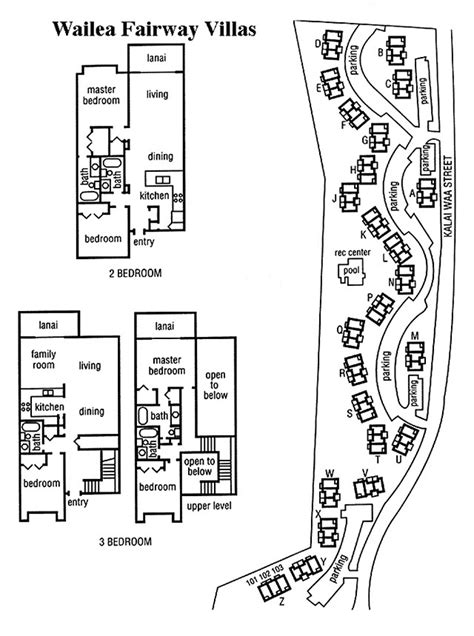 Maps – Wailea Fairway Villas