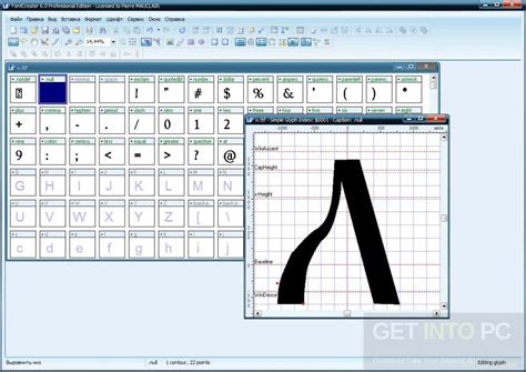 Font Creator v6.0 Professional Free Download - Get Into Pc