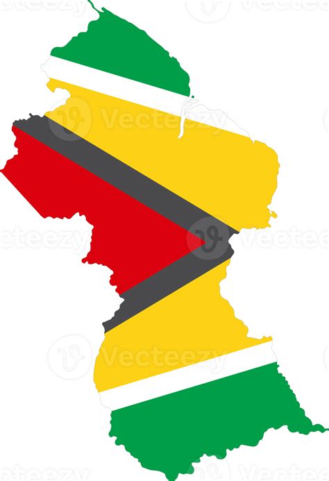 Guyana flag pin map location 23427123 PNG