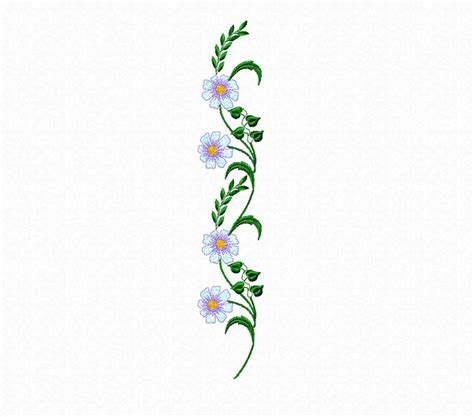 Flowers Machine Embroidery Design Border Digital | atelier-yuwa.ciao.jp