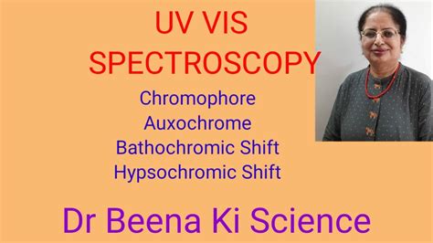 Chromophores #Auxochromes #Hyperchromic #Hypsochromic #Bathochromic ...