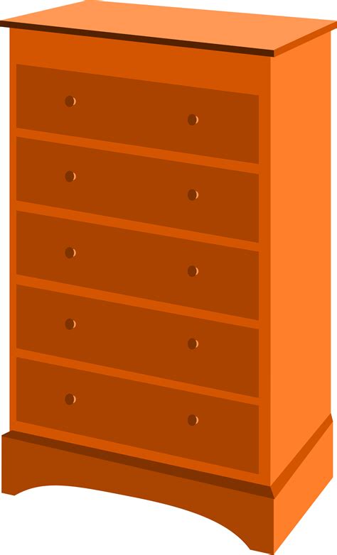 Clipart - Chest of Drawers