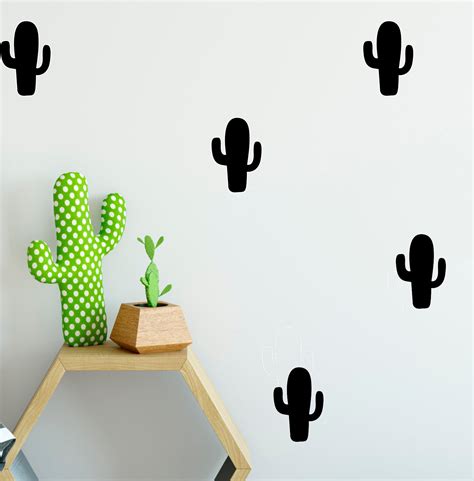 Cactus Wall Stickers – Nutmeg Studio