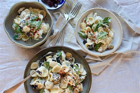 Orecchiette with Ricotta, Eggplant & Black Olives – highgate hill kitchen