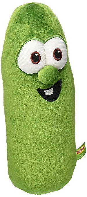 Enesco Veggie Tales Larry Cucumber Plush Toy | Silly songs, Veggie ...