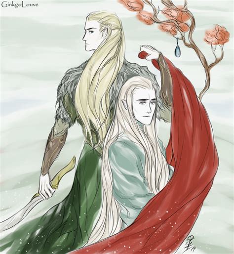 Thranduil - Legolas by GinkgoLouve - Komitet Obrony Thranduila Fan Art (36841376) - Fanpop