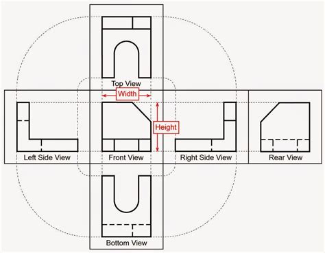 Drafting Teacher blog: Orthographic Projection