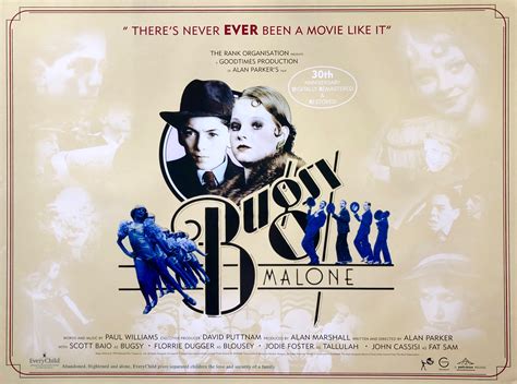 Original Bugsy Malone Movie Poster - Musical - Comedy - Alan Parker