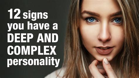 12 Signs You Have a Deep and Complex Personality - YouTube