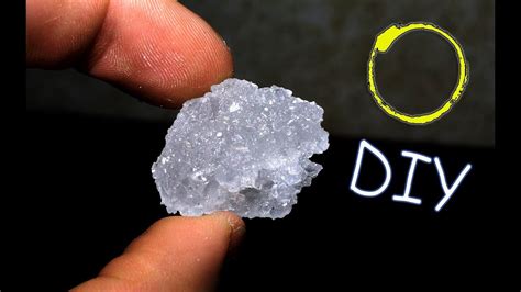 Crystal from citric acid | DIY - YouTube