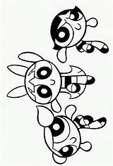 Powerpuff Girls Coloring Pages Cheerleader sketch template
