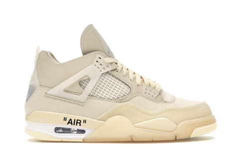 Jordan 4 Retro Off-White Sail (Women's) - CV9388-100 - KR