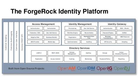 NYC Identity Summit Tech Day: ForgeRock Identity Platform Overview