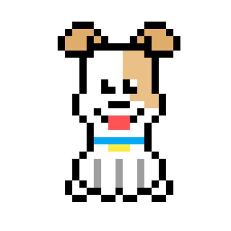 Pixilart - easy pixel art dog by Sipsion10