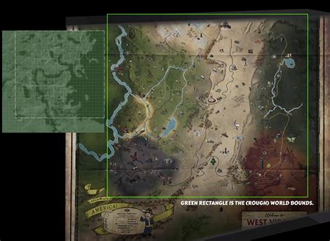 Updated Map Comparison Between Fallout 76 and Fallout 4 : Fallout