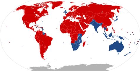 right- and left-hand traffic - Wikidata