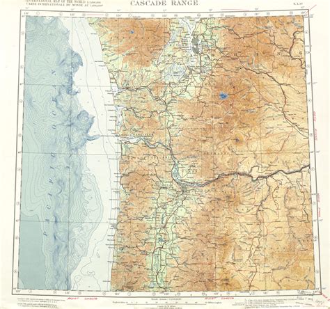 Cascade Range Map - View Online