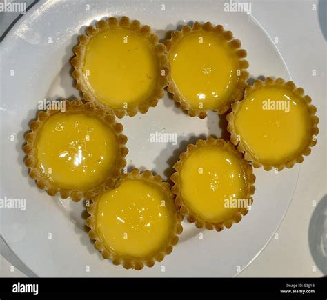 chinese egg tarts Stock Photo - Alamy