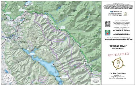 North Fork Flathead River Map - Chrysa Bobinette